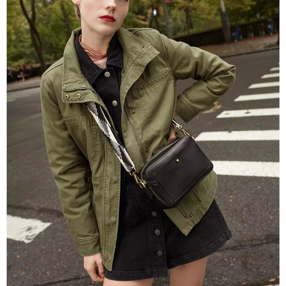 [NWT] Madewell Military Jacket in Olive - Picture 1 of 5